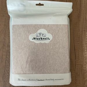 Blue snail swaddle blankets